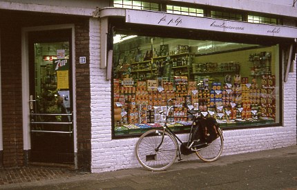 De oude kruidenierswinkel in Lunteren 
