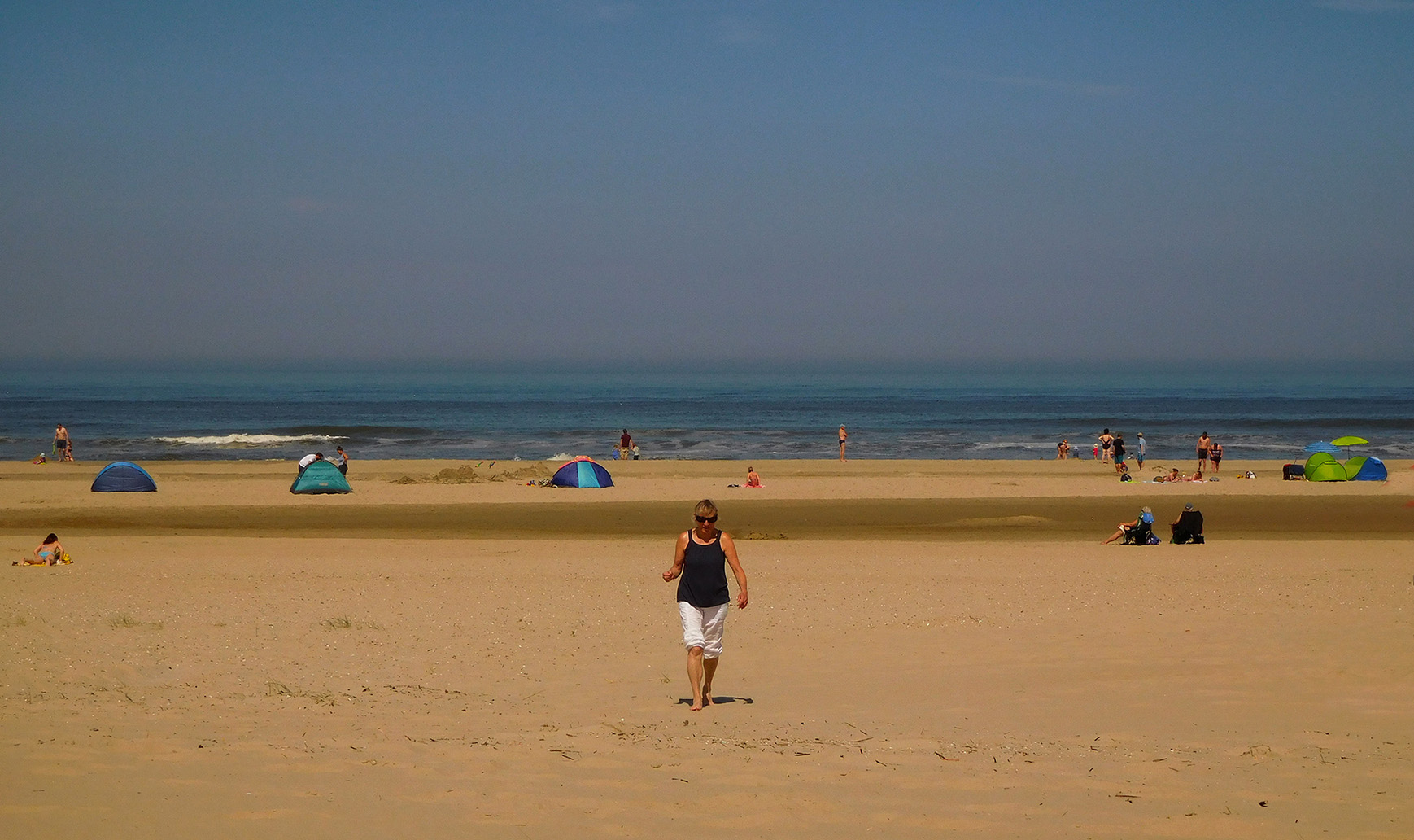 1 foto 1 fransien op strand texel