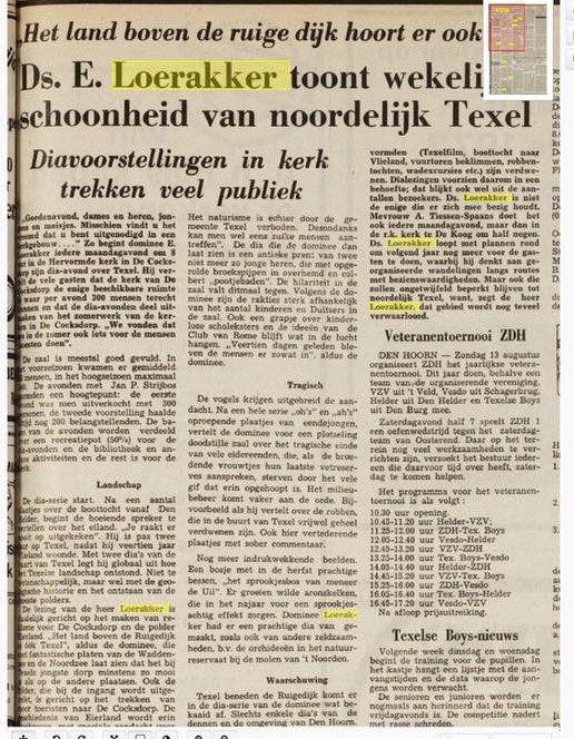 5 foto 5 Noordwaarts deel 44 Texelse Courant 1972