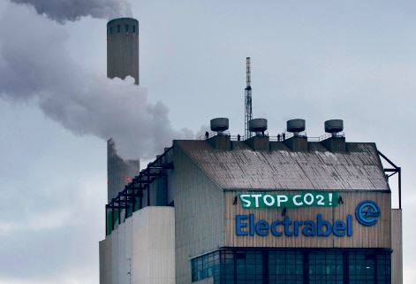 Aandacht voor de CO2-uitstoot vanuit kolencentrales in Nijmegen – Foto: ©Archieffoto