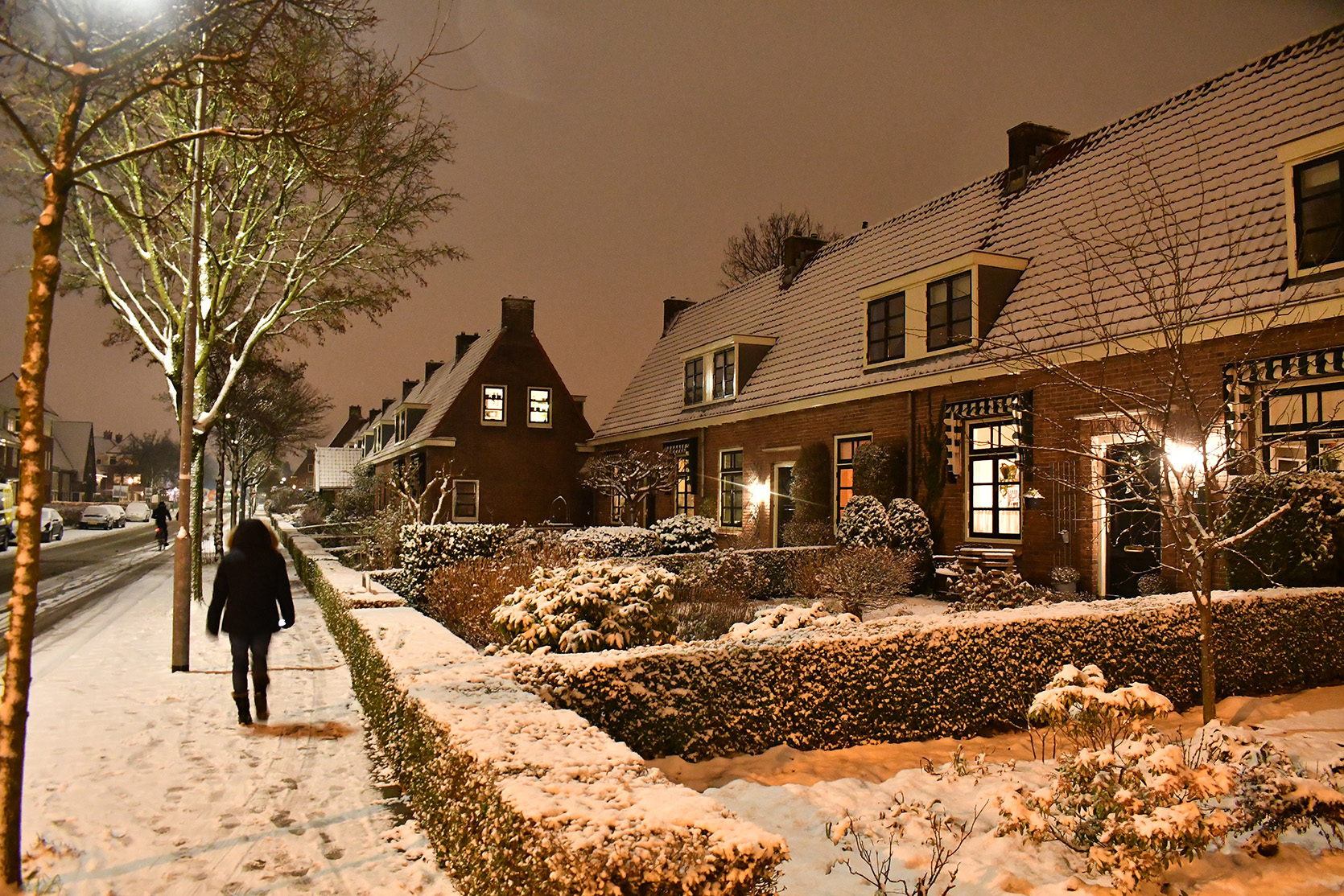 De schitterende huisjes langs de Kerkweg - Foto: ©Louis Fraanje 