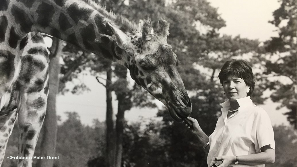Op 18-jarige leeftijd kwam Maura Taeymans in vaste dienst bij Burgers’ Zoo - Fotoburo: ©Peter Drent/Burgers’ Zoo