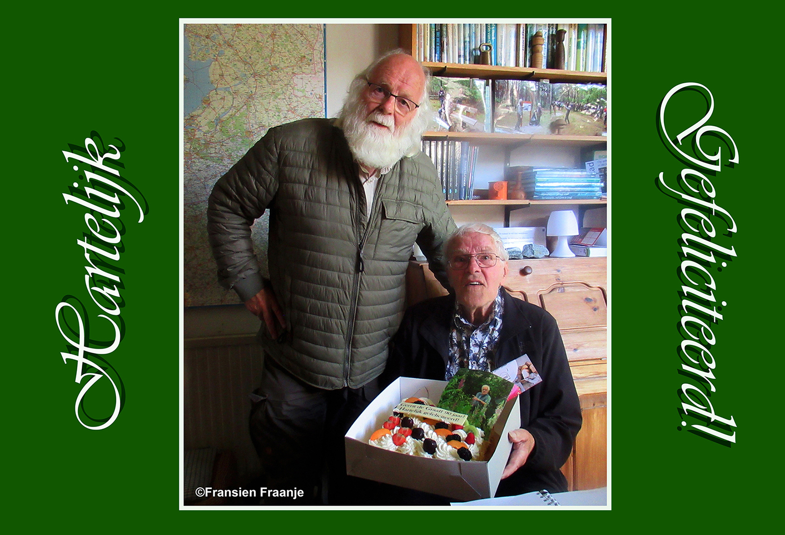 Twee oude natuurvrienden in Barneveld - Foto: ©Fransien Fraanje