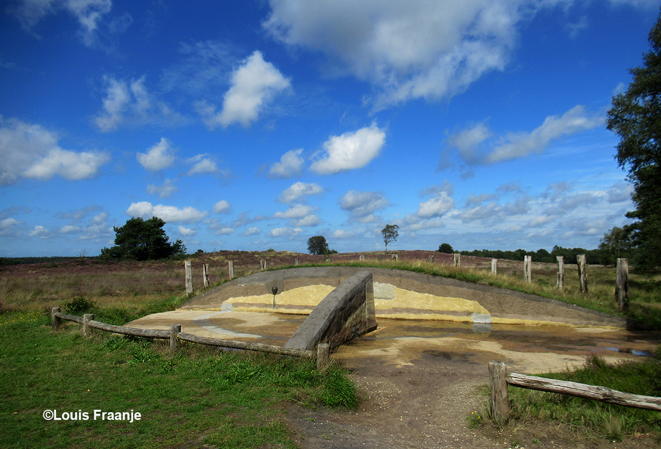 Aan de rand van de Elspeetse Heide ligt een replica van een prehistorische grafheuvel - Foto: ©Louis Fraanje